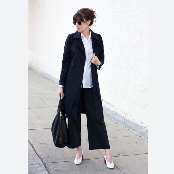 Everlane Jackets & Blazers - Everlane Drape‎ trench coat Size S black